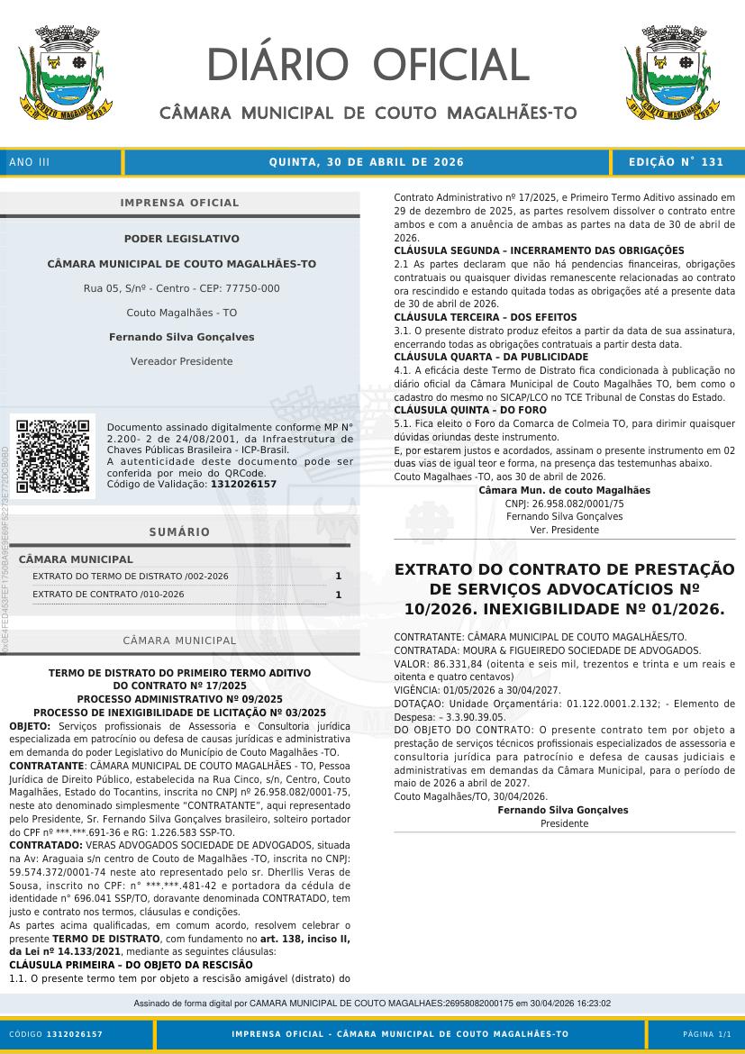 Capa da edição