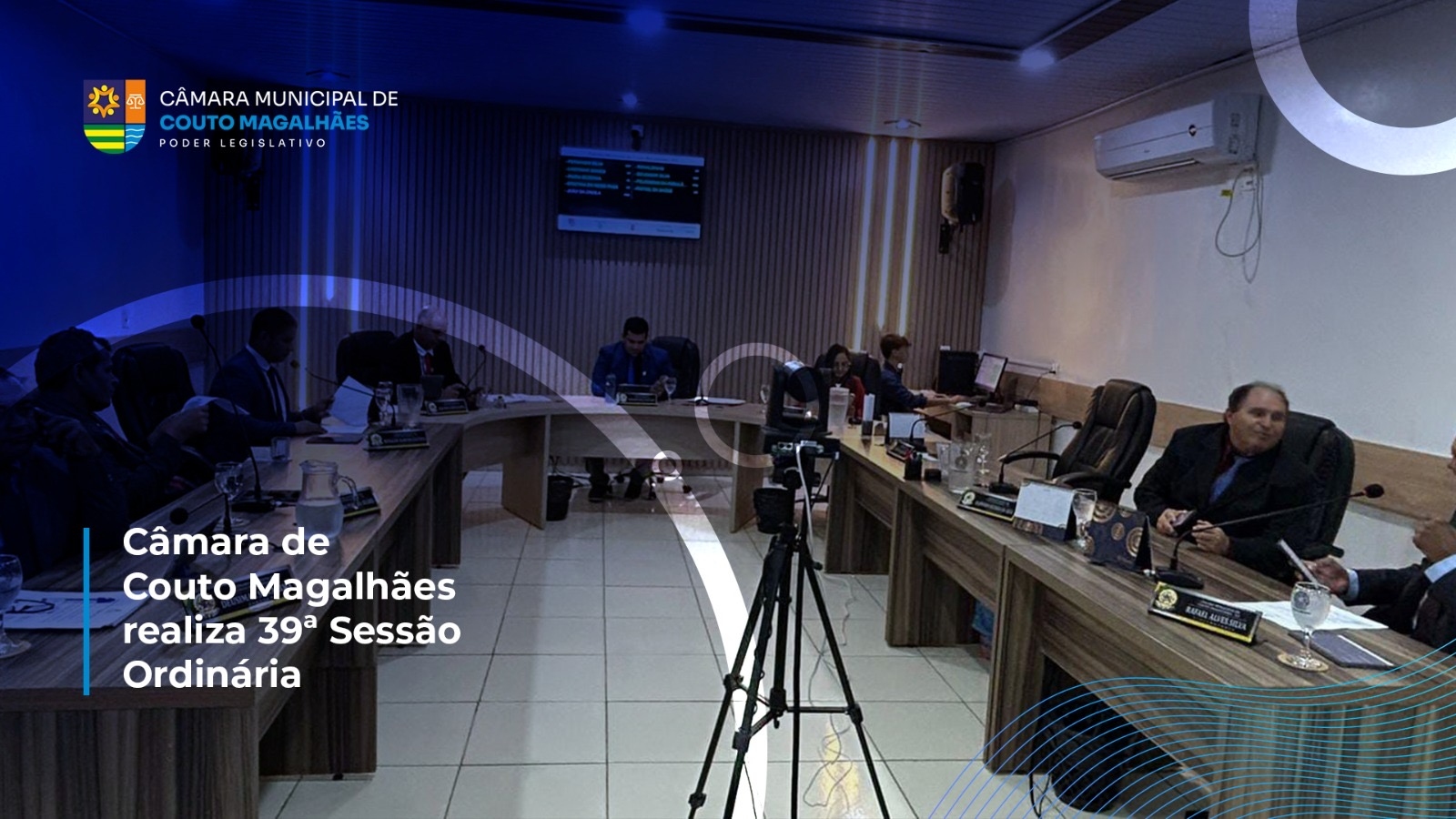 Câmara de Couto Magalhães realiza 39ª Sessão Ordinária