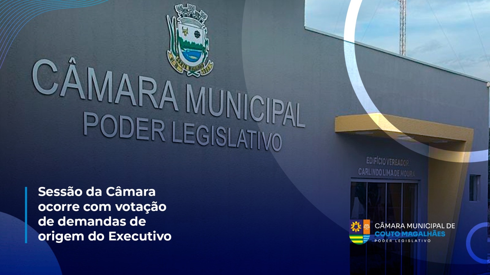 Sessão da Câmara ocorre com votação de demandas de origem do Executivo