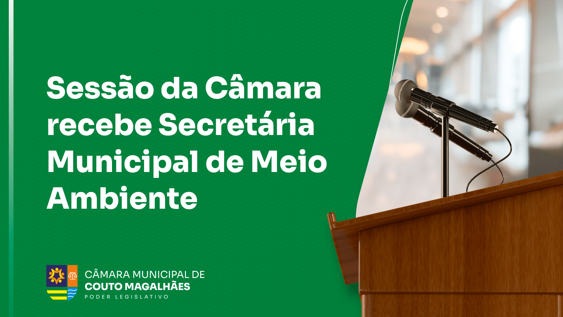 Sessão da Câmara recebe Secretária Municipal de Meio Ambiente