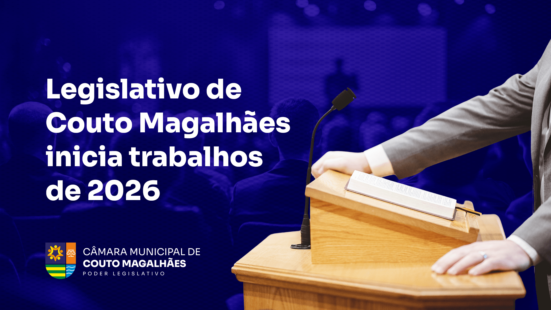 Legislativo de Couto Magalhães inicia trabalhos de 2026